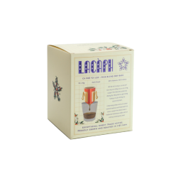 Cà Phê Túi Lọc - Phin Blend 85% Robusta 15% Arabica Coffee Drip Bags (15G*10) - Lacaph
