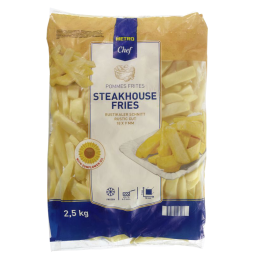 Steakhouse Fries Rustic Cut 18X9 (2.5Kg) - Metro Chef