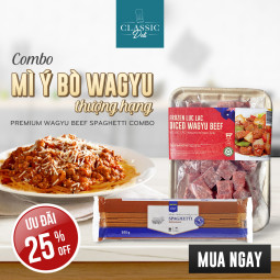 Wagyu Beef Spaghetti Combo