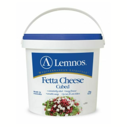 Cubed Feta Cheese Lemnos (2Kg) - Pauls