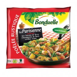 La Parisienne Frz Precook Vegetable (Potatoes/Green Beans/Mushrooms/Bacon) (750g) - Bonduelle