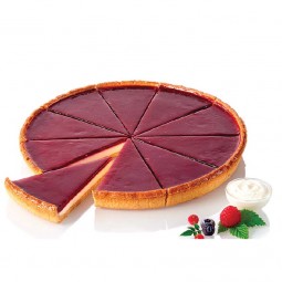 Tart Red Fruits Cheesecake Precut 10 Slices Frz (950G) - Boncolac | EXP 12/10/2023