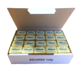 Bơ Lạt - Unsalted Butter Portion No Plastic Frz (10G)*100 - Briois