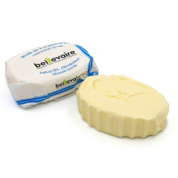 2555 - Salted Butter Pasteurised Milk Slightly Salted With Salt Crystals (125G) - Beillevaire