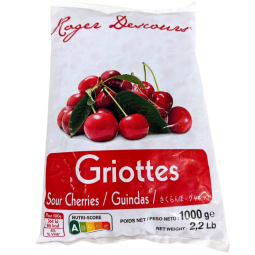 Anh đào chua IQF - IQF Pitted Sour Cherries (1Kg) - Loragro