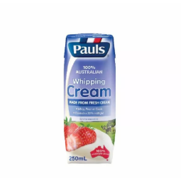 Kem sữa Pauls – Whipping Cream 250ml | EXP 11/12/2025