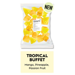 B2 - FRZ MANGO 53%, PINEAPPLE, PASION FRUIT (450G) - SUPERGREEN SMOOTHIES