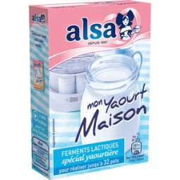 Yaourt Maison Preparation Alsa 32g (8g)*4 - Flavors And Chefs
