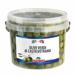Olives Giant Green Aperitif  (2kg-3.1kg) - Madama Oliva | EXP 21/03/2026