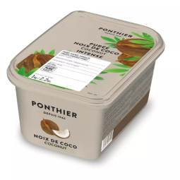 Ponthier - Quả dừa nghiền đông lạnh 10% sugar (1kg)