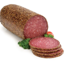 217 - SALAMI PEPPER COATED (~1KG) - DALAT DELI