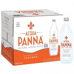 Nước khoáng tự nhiên 1L*12 (chai nhựa - không ga) - Acqua Panna - Natural mineral water