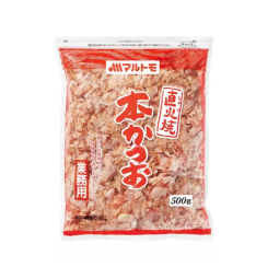 Cá ngừ Bonito bào khô Nhật Bản - Marutomo Honkatsuo Jikabiyaki Dried Bonito Flakes 500g