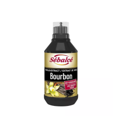 VANILLA EXTRACT WITH SEEDS BOURBON SÉBALCÉ (500ML) - FLAVORS AND CHEFS