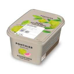 Ponthier - Frozen Puree Guava 10% sugar (1kg)