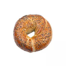Malted Plain Bagel With Black Sesame (65g) – Artisan Kitchen