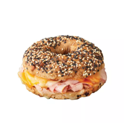 Bánh Bagel kẹp giăm bông Pháp và phô mai - Multigrain Bagel Paris Ham Cheese (160g ± 8g)