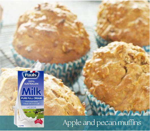 Apple and Pecan Muffins