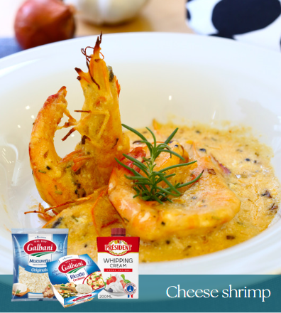 Cheese shrimp