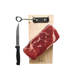 Mini Jamon Ham With Knife And Holder (~1.2kg)  - La Prudencia