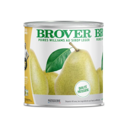 Lê Williams cắt nửa ngâm xi-rô - Brover - Poires williams au sirop leger 825g