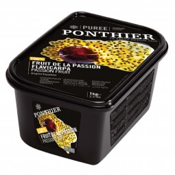 Puree Passion Fruit Frz (1kg) - Ponthier