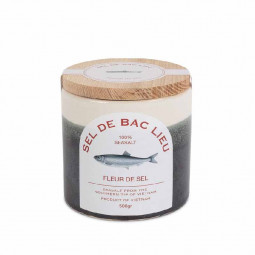 Muối Bạc Liêu Fleur de sel - 500g