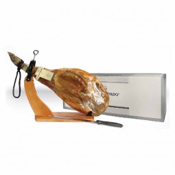 Serrano Ham Bone In 24 Months (With Knife & Stand) (~8kg) - Monte Nevado