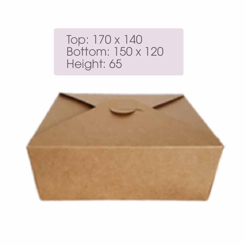 Kraft Box Star Top (1400ml)200 - HRK