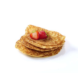 Crêpes Vanilla-Flavoured Sweet Fluffy 10Cm (15G)*180  - Le Monde Des Crêpes