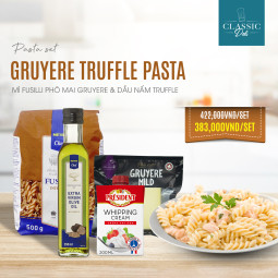 PASTA SET: Gruyere Truffle Pasta -