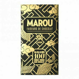 Thanh Sô Cô La - Chocolate Vietnam 100% (60G) - Marou