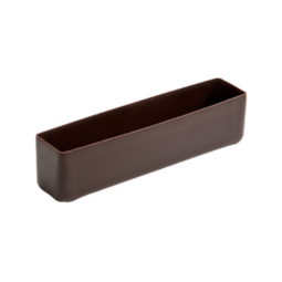 8950 - 54 Vỏ Sô Cô la - Rectangle Shells Dark Chocolate (11,4X2,5Cmx2,6Cm(H)) - Pcb