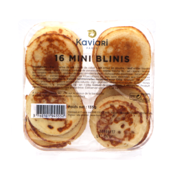 Bánh Blinis Khai Vị - Blinis Cocktail X16 (135G)- Kaviari