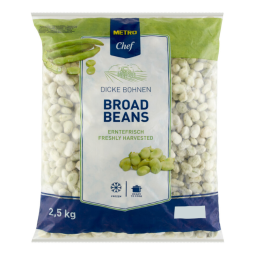 Broad Beans Fava IQF (2.5Kg) - Metro Chef