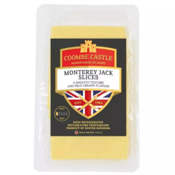 White Mild Cheddar Monterey Jack (100G) - Coombe Castle - Ctr