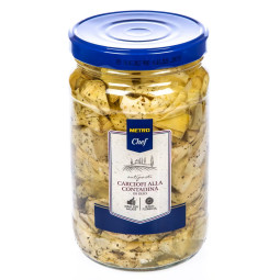 Seasoned Artichoke Quarters in oil (1540g) - Metro Chef