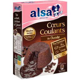 Lava Cake Chocolate Preparation Alsa (275g) - Flavors And Chefs