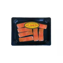 SMOKED TRIMMED FLANKS AND TAILS SALMON FRZ (200G) – J.C.DAVID
