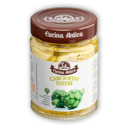 Atisô ngâm dầu - Menu - Carciofini Interi Trifolati 230g