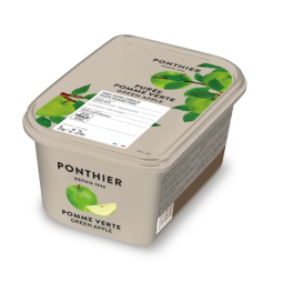 Ponthier - Táo xanh nghiền nhuyễn 10% đường (1kg)