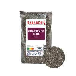 Hạt Chia - Sabarot - Graines De Chia (Chia Seeds) 400G