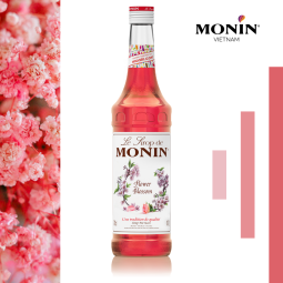 Nước si rô hoa - Flower Blossom Syrup nhãn hiệu Monin 700ml
