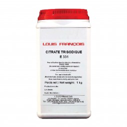 Phụ gia thực phẩm Trisodium Citrate 1kg - Louis Francois
