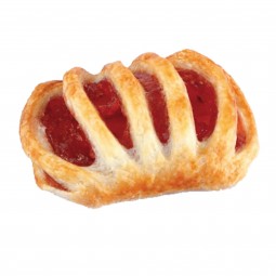 Bột nhào làm bánh nhân dâu tây - Bridor - 100 x Mini Strawberry Lattice 40g | EXP 15/12/2024