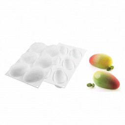 Khuôn làm bánh Mango 130 (93X57 H42Mm) - Cake Mold - Silikomart