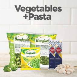 Vegetables + Pasta – Combo