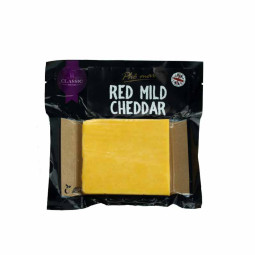 Red Mild Cheddar Block - Eco Friendly packaging  (100g)