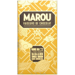 Thanh Sô Cô La - CChocolate Dong Nai 72% (80G) - Marou