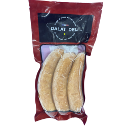 Xúc xích  phô mai - Cheese Sausage For Grill Frz 80G-100G (~1Kg) - Dalat Deli